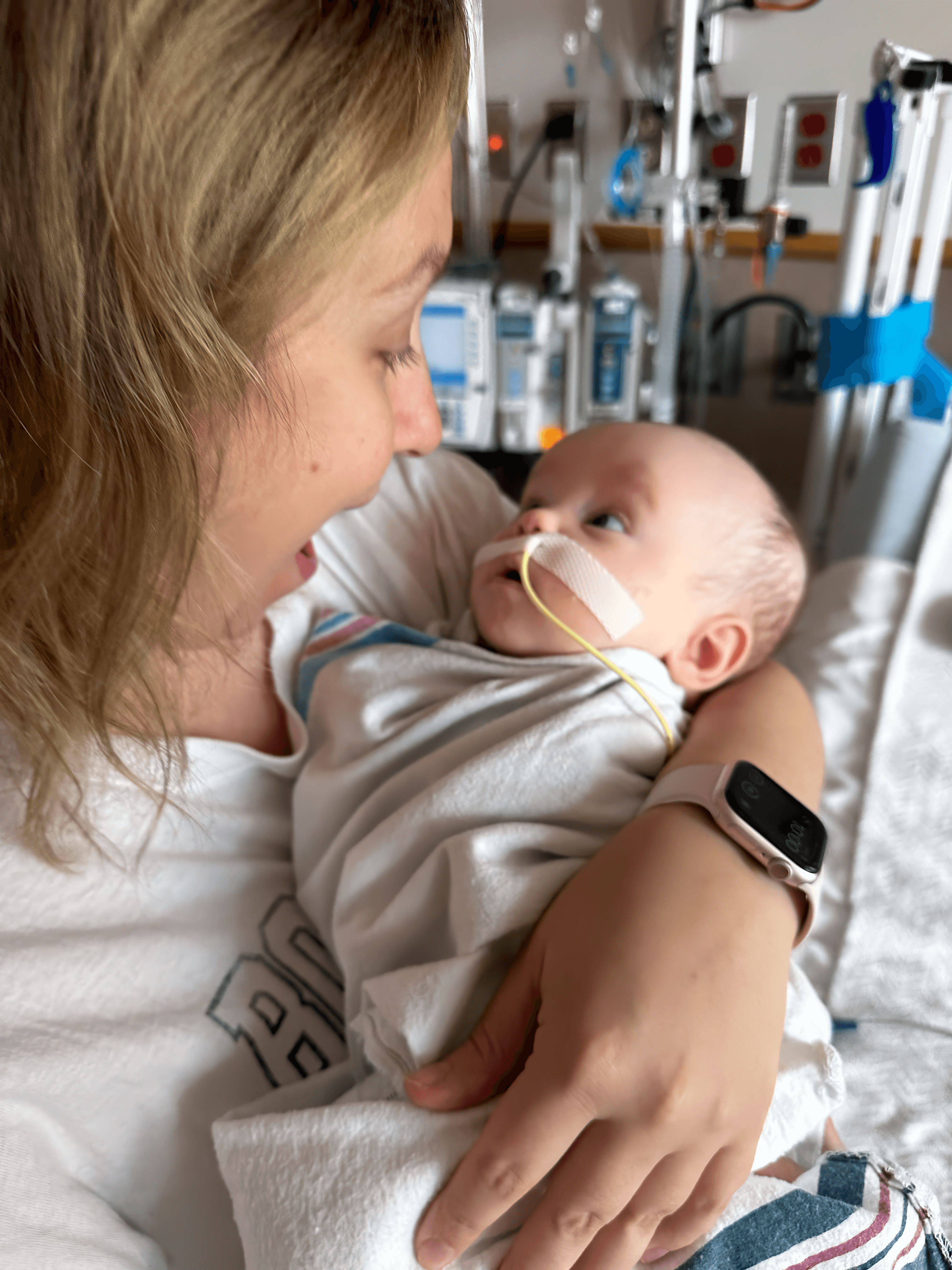 Nate's precious moment